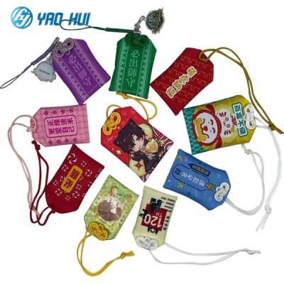 China Omamori Gifts Charms Omamori Sachet Lucky Bag Amulet Charms Omamori Pocket Gold Luck Charms Bag Sachet Bags for sale