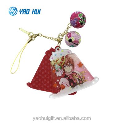 China Selection LOGO Christmas Ornaments Pendant Acrylic Custom Festival Decoration Opens Decor Home Accessories Key Chain Bag Hat Acrylic Pendants for sale