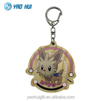 China Custom Japanese Pendants DIY Gifts Wooden Pendants Fridge Magnets Fridge Amulet Gifts Embroidery Pendants for sale