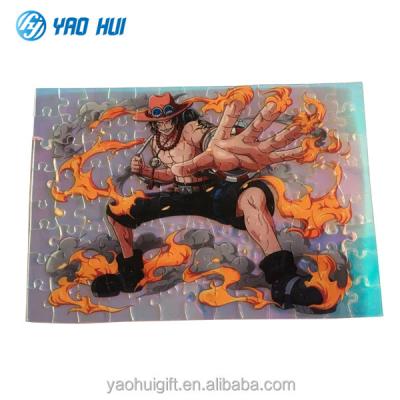 China High Quality Custom Acrylic Adult Jigsaw Puzzle Game DIY Practice Jigsaw Cartoon Clear UV Printed Acrylic Puzzle Kids for sale