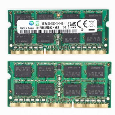 China LAPTOP NEW for Samsung 4G DDR3L PC3L-12800s DDR3 1600 laptop 1.35v memory M471B5273DH0 100% good quality for sale