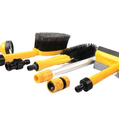 China Eco - Friendly Car Care Cleaning Set Car Wash Tire Brush Kit for sale