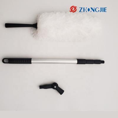 China Sustainable Flexible Microfiber Cloth With Heavy Duty 3 Section Extension Pole for sale