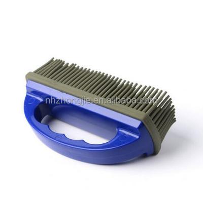 China Factory Directly Easy Clean Supply Quality Certification Durable Rubber Boot Shoe Brush for sale