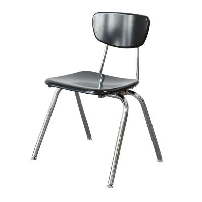 China Modern Stackable Plastic Seat And Back Cheap Price College Classroom Furniture Student Chairs for sale