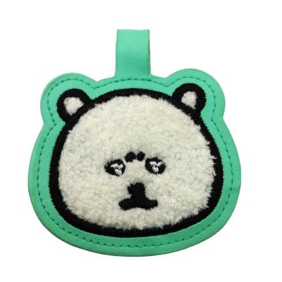 China Other cute design, cheap price, custom apparel labels sewn on chenille patches for sale