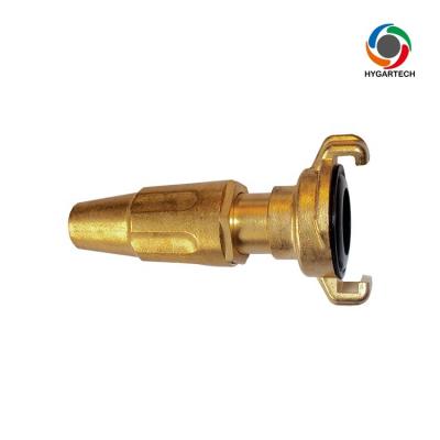 China MS58 Brass Brass Spray Nozzle With Claw Lock Quick Coupling Connect for sale