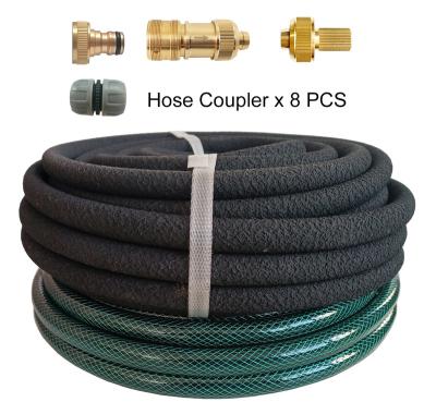 China Abrasion Resistant Garden Soaker Hose PVC Hose Set 1/2