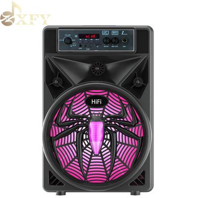 China New Design XFY-852 Wireless Speaker For Event With 8 Inch Wireless Box Speaker OEM Outdoor Portable Speaker With TWS LED Display for sale