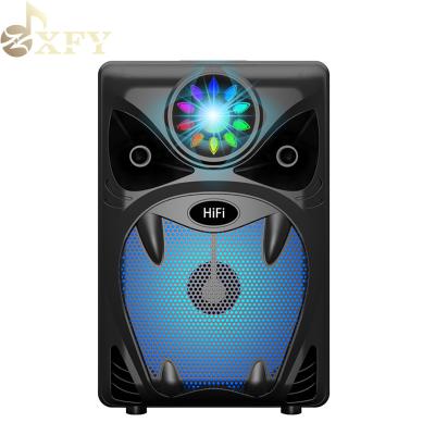 China XFY-855 8 inch outdoor portable wireless speakers with usb tws led display factory OEM wholesale speaker cheapest price for sale