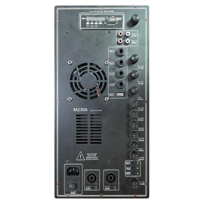 China Active Speaker XFY 600C 2.1 Amplifier Board With 3 Microphone Function TF Card FM Radio 600W Woofer Amplifier Module Board Board for sale