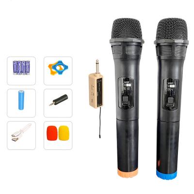 China Karaoke KTV Handheld Portable Wireless Professional Microphone UHF Microphone Handheld Microphone for sale