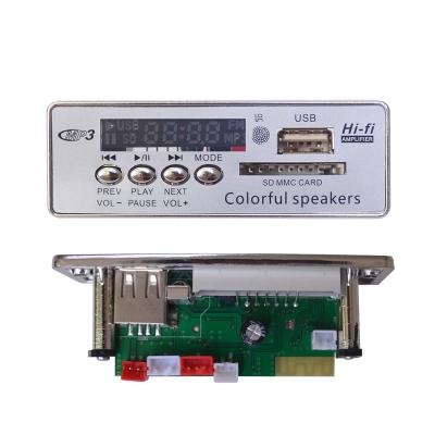 China BT Factory Supply OEM/ODM XFY-M-001 MP3 Decoder Board For Amplifier Panel Cart Speaker Support Free Sample for sale