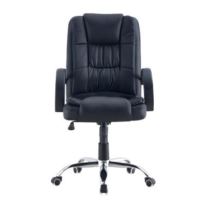 China (Size)Adjustable Luxury Comfortable Executive Staff Working Set Office Furniture Chairs Manager Boss Swivel Racing PU Leather Office Chair for sale