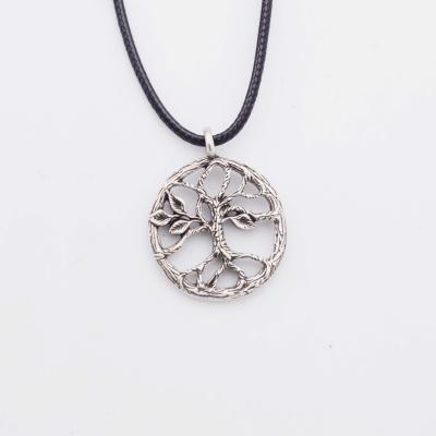 China CLASSIC Round Hollow Tree Of Life Necklace Wedding Christmas Mother Gift Jewelry Accessories for sale