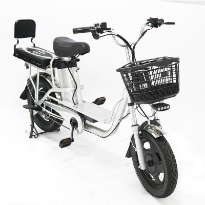 China Quantity Display Screen Electric Powerful Battery Life Accumulator Or Lithium Battery Electric Hybrid Bike Electric Moped With Pedals Electric Cargo Bike for sale