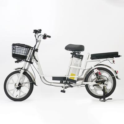 China Carbon steel safe and easy to learn old people and students can ride the city two-person electric bicycle battery bike scooter electric moped for sale