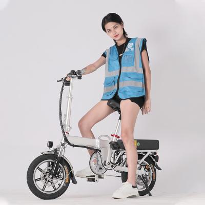 China Guangdong AoMiRong Ultralight Folding Electrica de bicicleta Scooter Electric Bike LCD Display Electric Motor Bike Electric Bikecycle for sale