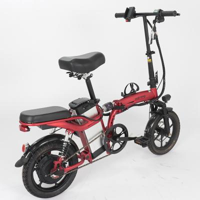 China Standard Hot Selling 154 Motor Energy Saving Customize OEM Mini Folding Bike Electric Bicycle for sale