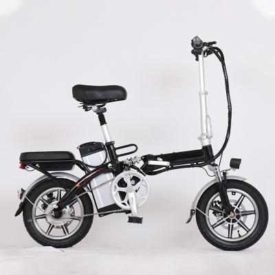 China 2021 Standard New Mobility Electric Scooters Adult Folding Mini Electric Bicycles For Office Workers To Ride Battery Bikes for sale