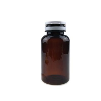 China 100ml 120ml 150ml 200ml Medicine Tablet Medicinal Vitamin Plastic Jars With Violent Lid Pill Bottle With Teardrop Cap for sale