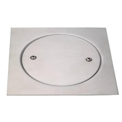 China Minimalist Stainless Steel Floor Drain 150 x 150 mm Middle East Market Clean Hot Selling Item for sale