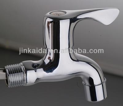 China Basin Faucet Brass Bibcock, Chrome Plated, Brass Faucet, Cold Water Only JKD2813-015 for sale