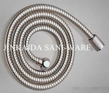 China Stainless steel stainless steel shower hose, brass cap nuts, PVC inner pipe. for sale