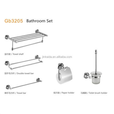 China Bathroom Bath Partition New Material SUS304 Type Bathroom Set Satin Finished Best Selling for sale