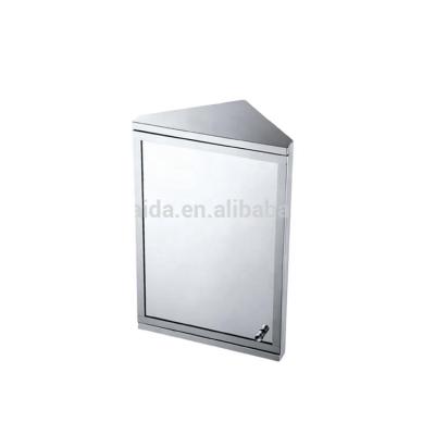 China Water Proof Stainless Steel Mirror Cabinet, Corner Cabinet, Mirror Closet 6651 Single Door for sale