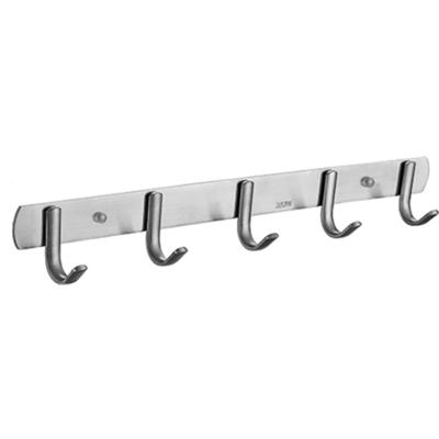 China SUS 304 Stainless Steel SUS 304 Stainless Steel Clothes Hang Robe Hooks 3-8 Hooks for sale