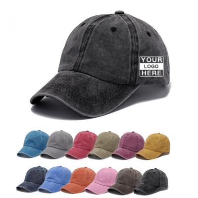 China breathable & FREE SAMPLE Fashion Adults 6 Panel Waterproof Dye-dyed Cotton Chino Twill Vintage Dad Blanket-washed Garment-washed Hat new for men &women for sale