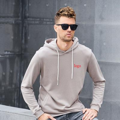 China Wholesale New Design Men100% Anti-Wrinkle Custom Hoodies Fitness Training Sweater Bamboo Hoodies Plus Size for sale