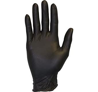 China 100% Synthetic Rubber Disposable Hand Gloves Oil Proof High Structure Strength for sale