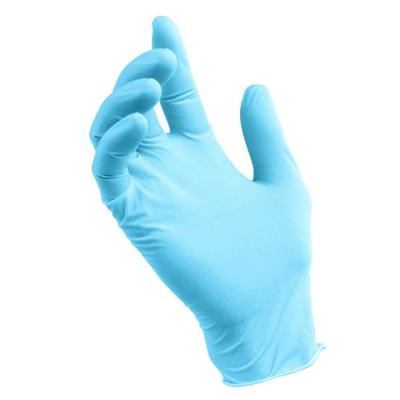 China Hardy 9 Mil Disposable Chemical Gloves Nitrile Powder Free Xl for sale