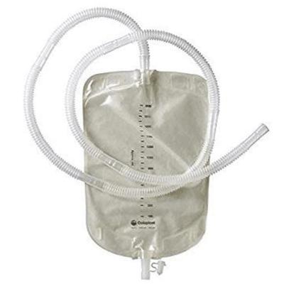 China Overnight Ostomy Foley Catheter Urine Simpla Night Drainage Bag With Anti Reflux Valve for sale