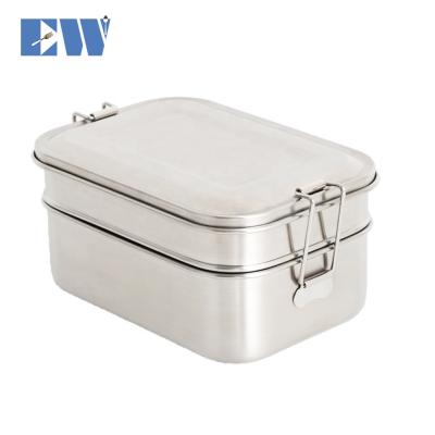 China 2 Layer Tiffin Stainless Steel Freshness Preservation Bowl for sale