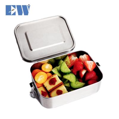 China Freshness Keeping Premium Quality Sealed Leakproof Stainless Steel Bento Lunch Box for sale