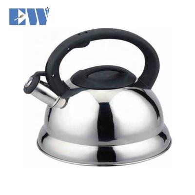 China Durable High Quality 3.2L Stainless Steel Whistling Kettle With Color Painted Tea Kettle Water Pot for sale