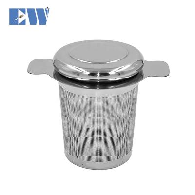 China 18/8 Stainless Steel Tea Infuser Sustainable Tea Strainer for sale