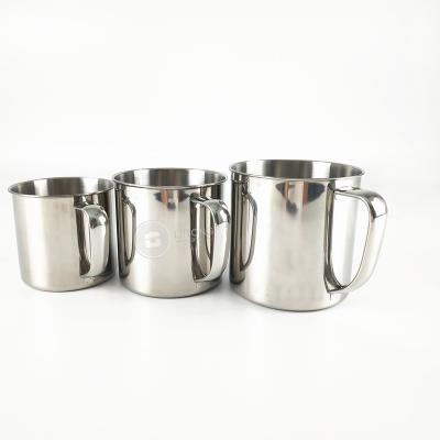 China Ikitchen Eco-Friendly Custom Coffee Tea Cups Metal Stainless Steel Mugs Reusable Reusable Insulated Drinking Coffee Mugs for sale