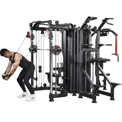 China Multifunctional Home Use Household Gantry Fitness Equipment Smith Machine Bird Strength Trainer for sale