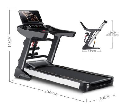 China Large-scale running single multi-functional treadmill single equipment home fitness sports treadmill club gym commercial use for sale