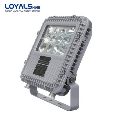 China Flammable Gas IP66 ATEX Certified Explosion Proof Flood Lamp With Easy Install LED Lighting for sale