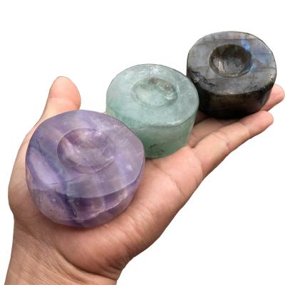 China Europe carved natural labradorite fluorite quartz crystal sphere display ball holder for sale