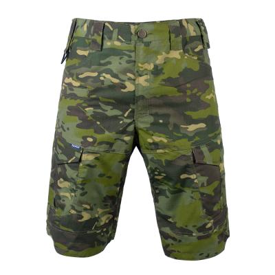 China Sustainable Camouflage Cargo Shorts Outdoor Pants Army Tactical Shorts To Increase Climbing for sale