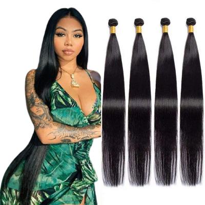 China Best Selling Silky Straight Wave Hair Bundle With Lace Frontal Closure Brazilian Virgin Cuticle Aligned Straight Hair Bundle Wholesale for sale