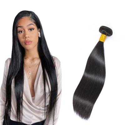 China Cuticle Aligned Silky Straight Wave Virgin Hair Grade Human Hair Bone Straight Hair Extensions Bundles Free Sample Brazilian Mink 9A 10A 12A 2 Years for sale