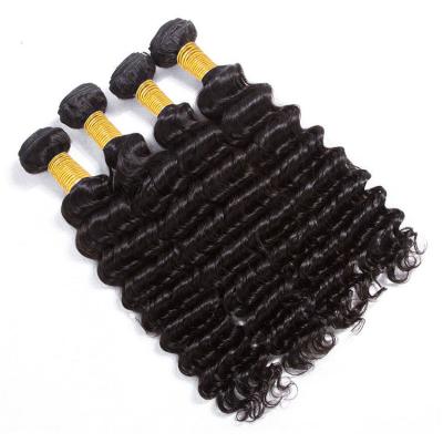 China Natural Virgin Hair Deep Wave Mink Brazilian Cuticle Aligned Women Hair Extensions Bundles, Free Sample Hair Weave Vendors for sale