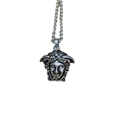 China 2020 TRENDY fashion hiphop wholesale stainless steel Buddha head jewelry pendant necklaces for sale